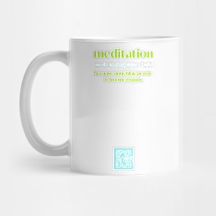 Meditation Punching VS Zen Mug